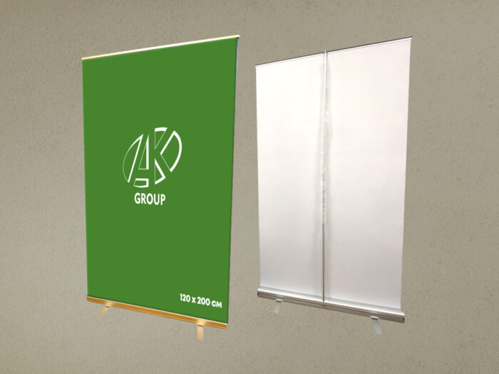 Стенд Ролл-ап Standart 120×200 см — изображение 1