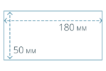 Візитка 180x50 - Зображення 2