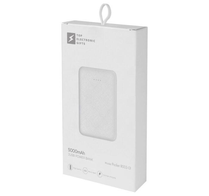 Універсальний зарядний пристрій Pocket 5000 mAh, TM TEG - Зображення 3