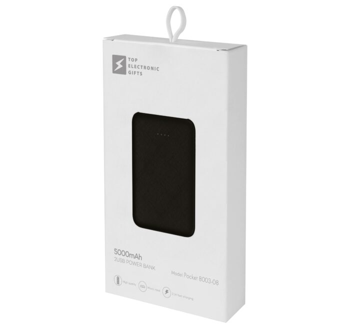 Універсальний зарядний пристрій Pocket 5000 mAh, TM TEG - Зображення 3