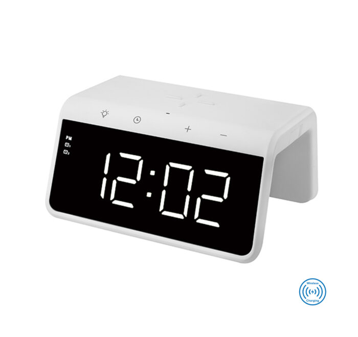 Годинник з бездротовою зарядкою Wake Up, TM TEG - Зображення 1