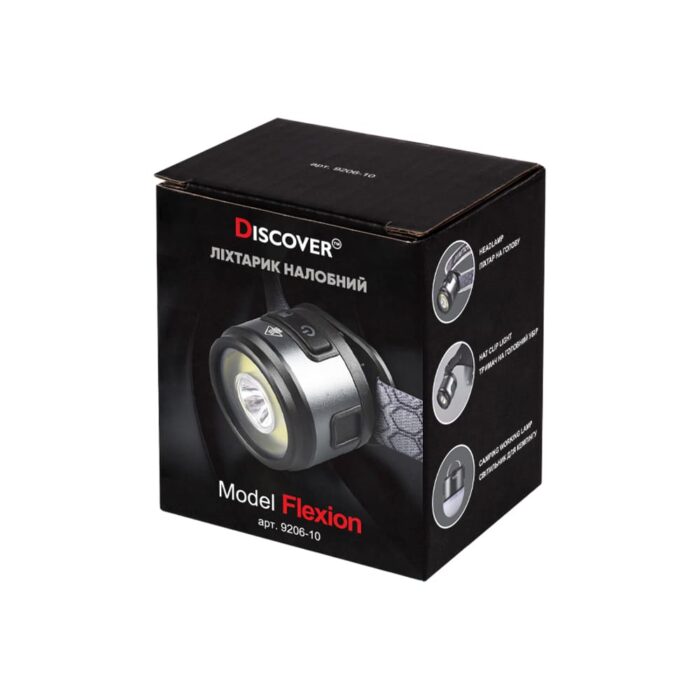 Ліхтарик налобний Flexion, TM Discover - Зображення 7
