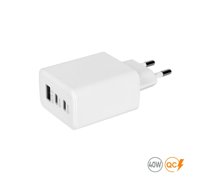 Мережевий зарядний пристрій 40W Real, TM TEG Мережевий зарядний пристрій 40W Real, TM TEG - Зображення 1