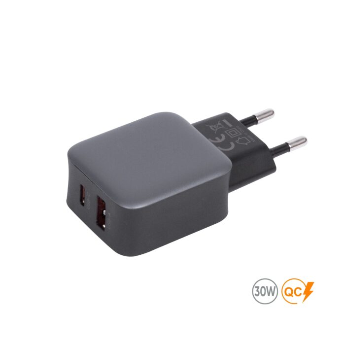 Мережевий зарядний пристрій Slate 30W, TM TEG - Зображення 1